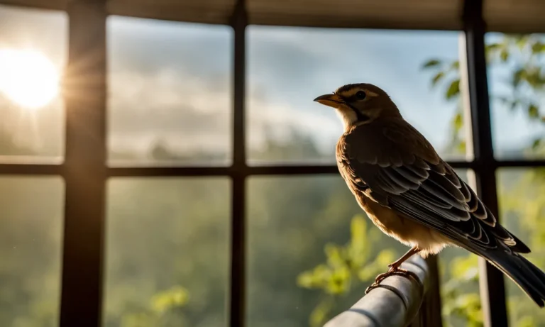 Why Do Birds Keep Flying Into My Window?