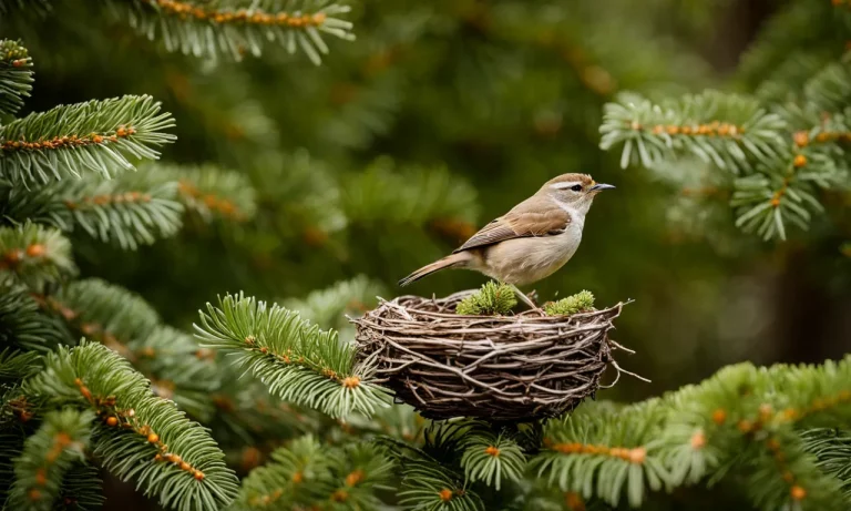 Feathered Tenants: When Birds Move Into Christmas Trees