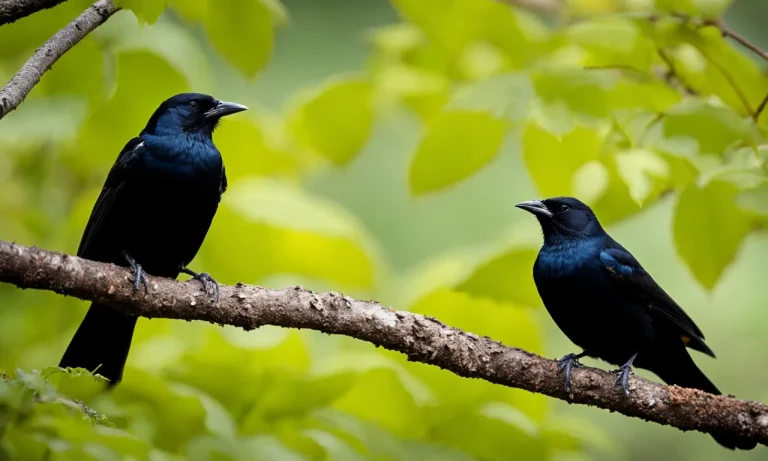 Smaller Than Crows: A Guide To Identifying Small Black Birds