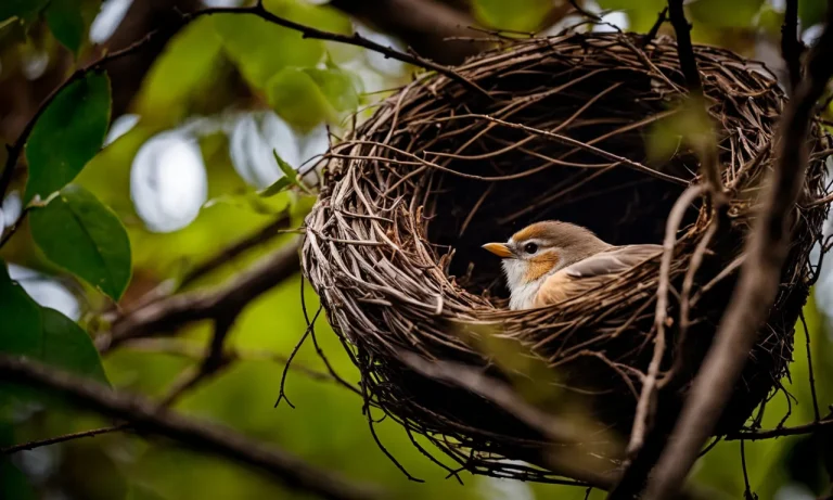 Do Birds Sleep In Their Nests At Night?