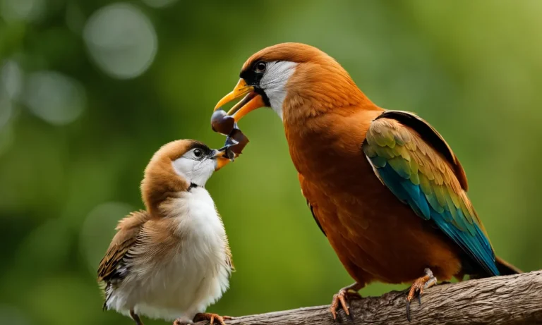 How Do Birds Show Affection?