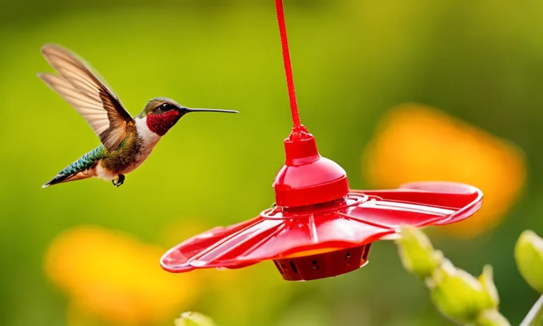 How To Keep Bees Away From Hummingbird Feeders: A Complete Guide