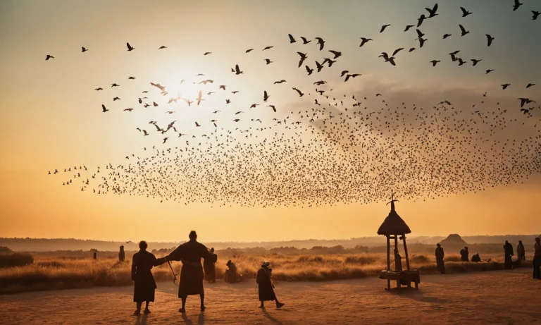 The Symbolism And Deeper Meaning Of Seeing A Flock Of Birds