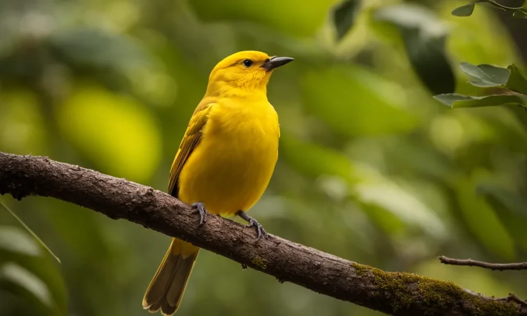 The Spiritual And Symbolic Meaning Of A Yellow Bird Visiting You