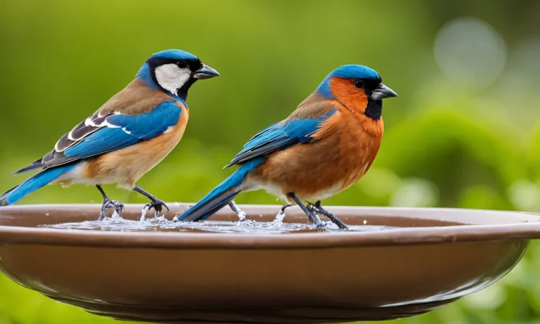 What Goes In A Bird Bath And Never Gets Wet?
