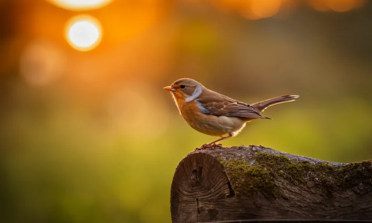 When Do Birds Stop Chirping In The Morning?