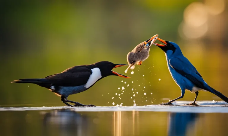 Why Do Birds Feed Each Other?